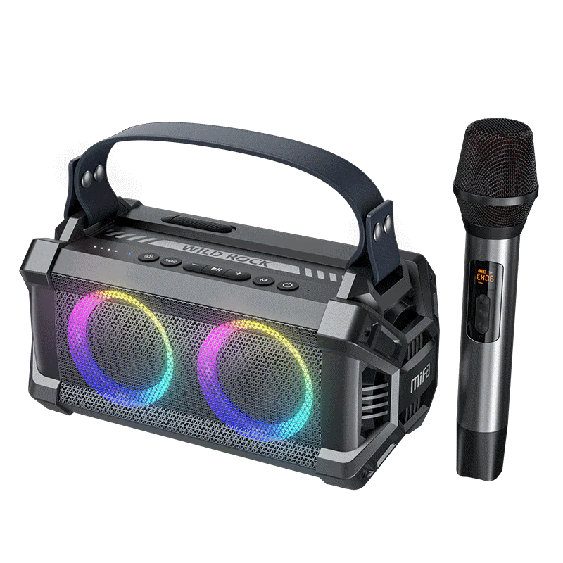 Bluetooth-колонка Mifa WildRock с микрофоном (Черный)