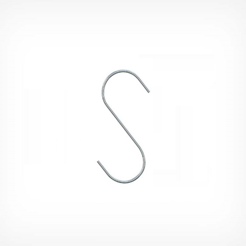 Металлический крючок S-образный для подвешивания (35, 12)