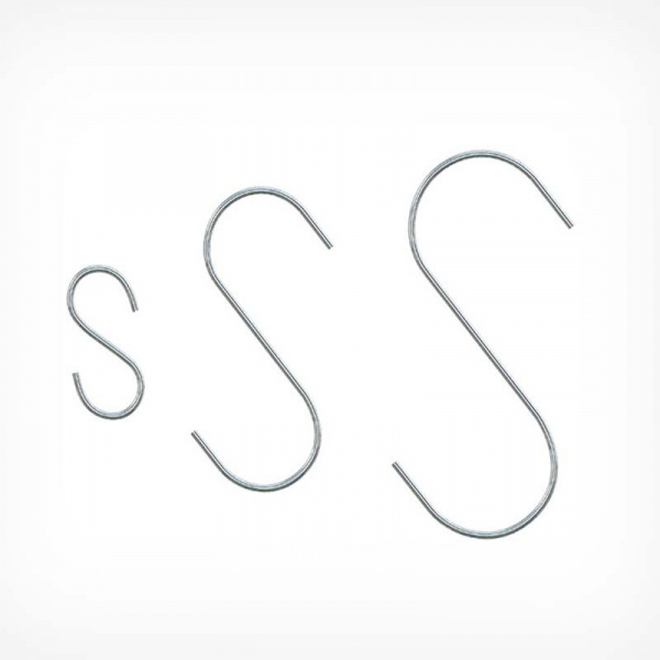 Металлический крючок S-образный для подвешивания