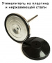 Столбик с 2-мя лентами 3м., Н-1 м., опора "ДОМ"-36 см, STANDART-N