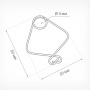 Захват металлический раздвигающийся CRAB CLIP