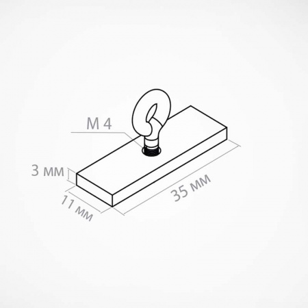 Металлическая петля для подвешивания